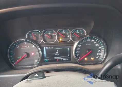 2017 Chevrolet Silverado 1500 2Lt из США, поврежденный, VIN 1GCVKREC5HZ188819